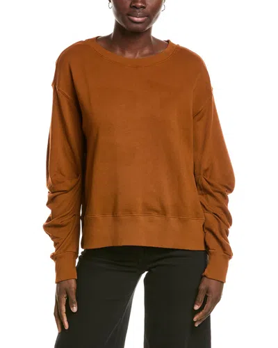 Michael Stars Jackie Sweatshirt In Red