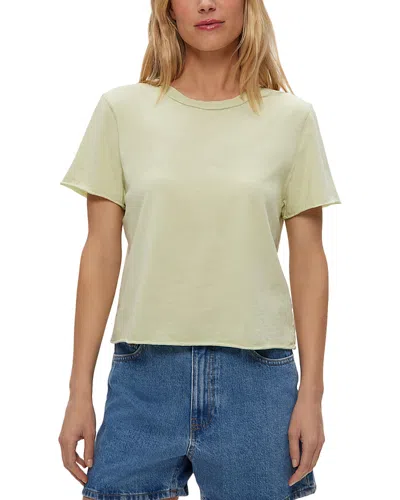 Michael Stars Jackie Tee In Yellow