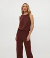 Michael Stars Janelle Tie Neck Tank