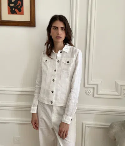 Michael Stars Jean Linen Jacket