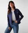 Michael Stars Jean Linen Jacket In Seacrest