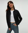 Michael Stars Jean Linen Jacket In Windchime