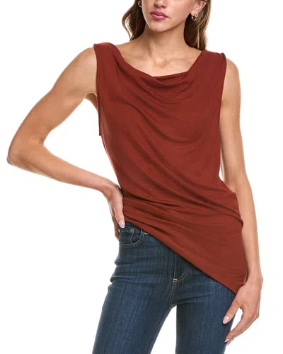 Michael Stars Jeanette Tank Top In Brown