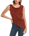 Michael Stars Jeanette Tank Top In Brown