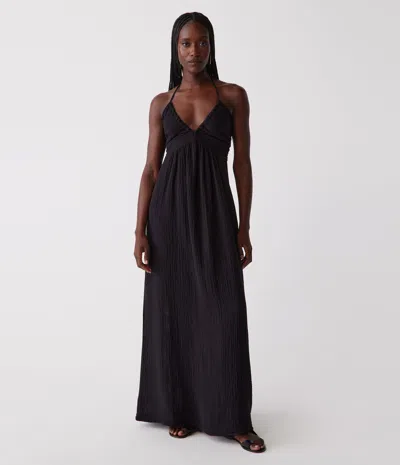 Michael Stars Jessa Maxi Dress In Black