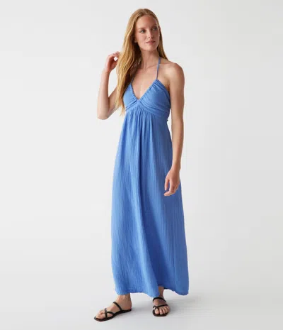 Michael Stars Jessa Maxi Dress In Salt Water