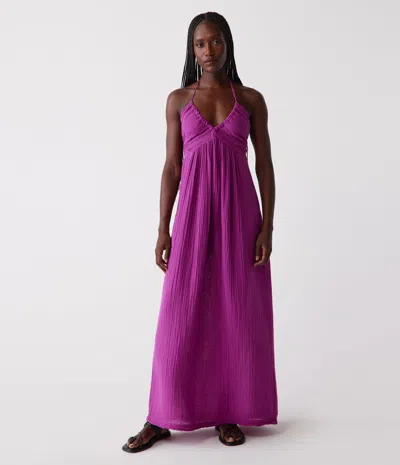 Michael Stars Jessa Maxi Dress In Ultraviolet
