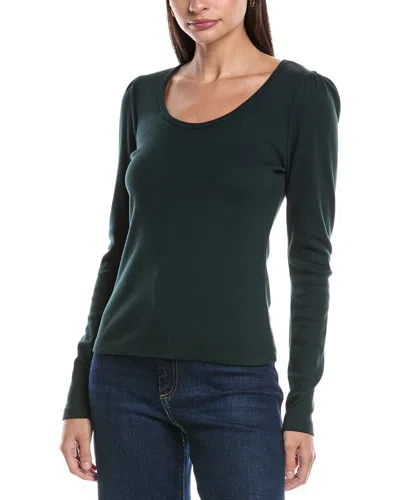 Michael Stars Jewel Top In Green