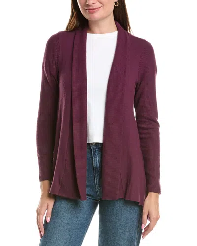 Michael Stars Jocelyn Cardigan In Purple
