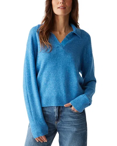 MICHAEL STARS JONAS JOHNNY COLLAR SWEATER