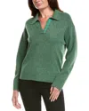 Michael Stars Jonas Sweater In Green