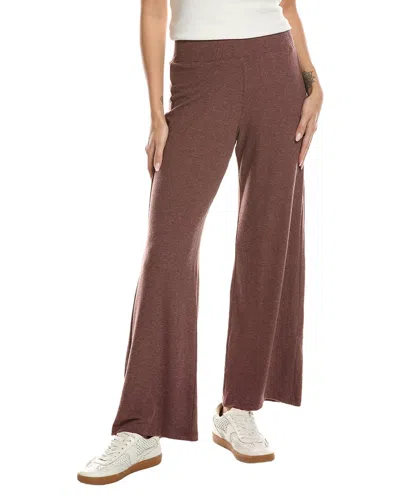 Michael Stars Jones Wide Leg Pant In Brown