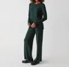 Michael Stars Jones Wide Leg Pant In Ivy