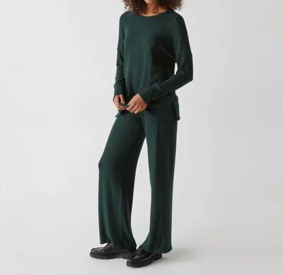 Michael Stars Jones Wide Leg Pant In Ivy