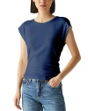 Michael Stars Joni Crewneck Tee In Seacrest