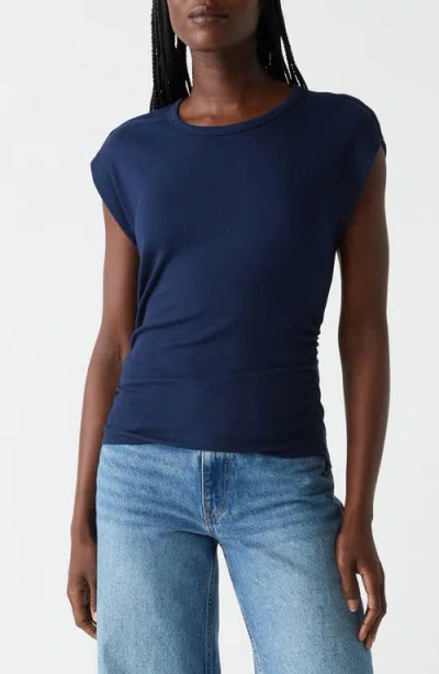 MICHAEL STARS MICHAEL STARS JONI POWER SHOULDER RIB TOP