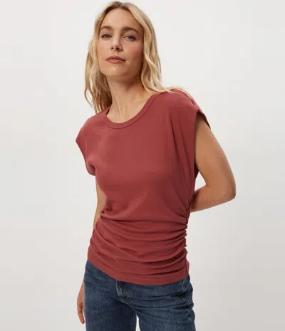Michael Stars Joni Power Shoulder Tee