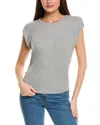 Michael Stars Joni Power Shoulder Top