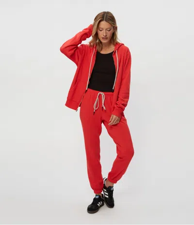 Michael Stars Josie Jogger In Cherry