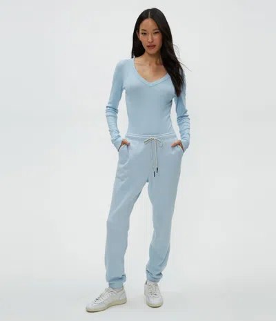Michael Stars Josie Plush Terry Jogger In Fountain