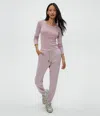 Michael Stars Josie Plush Terry Jogger In Sachet