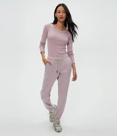 Michael Stars Josie Plush Terry Jogger In Sachet