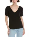 Michael Stars Josie Ruched Sleeve T-shirt