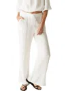 Michael Stars Jovi Gauze Pant In White