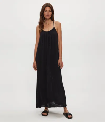MICHAEL STARS JUDE GAUZE MAXI DRESS