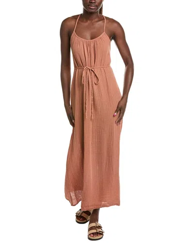 Michael Stars Jude Maxi Dress In Burgundy