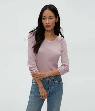 Michael Stars Juliet Thermal Tee In Sachet