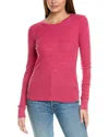 Michael Stars Juliet Long-sleeve Waffle-knit Tee In Voltage