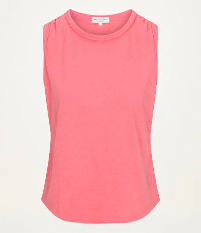 Michael Stars June Supima Tank In Pink