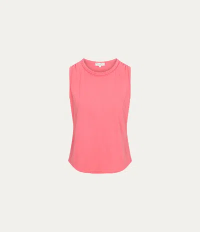 Michael Stars June Supima Tank In Pink