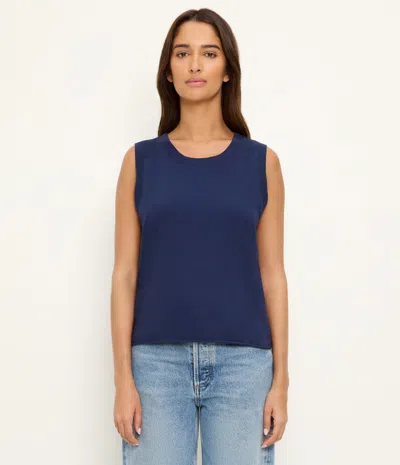 Michael Stars Junia Tank In Blue