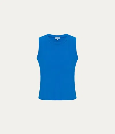 Michael Stars Junia Tank In Blue