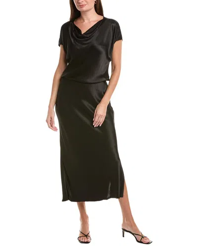 Michael Stars Karter Midi Dress In Black