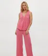 Michael Stars Kate Gauze Surplice Tank