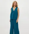 Michael Stars Kate Gauze Surplice Tank