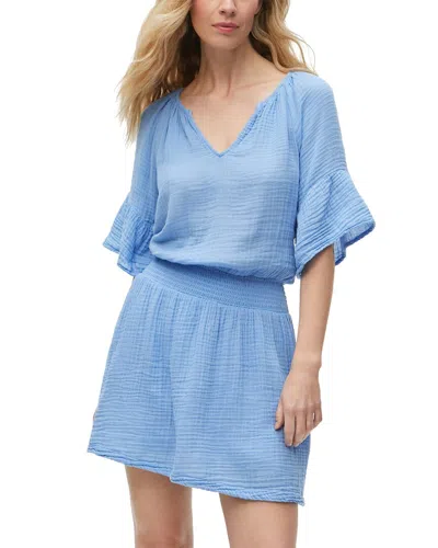 Michael Stars Katelyn Mini Dress In Blue