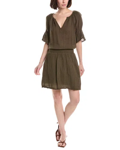 Michael Stars Katelyn Mini Dress In Green