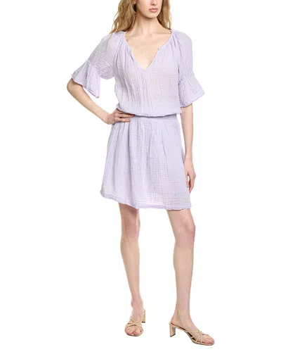 Michael Stars Katelyn Mini Dress In Purple