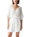 Shop Michael Stars Katelyn Mini Dress In White