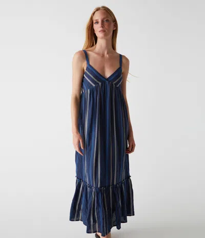 Michael Stars Keeley Maxi Dress In Nocturnal Combo
