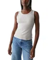 Michael Stars Kendall Cropped Tank In Cement