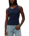 Michael Stars Kendall Cropped Tank In Nocturnal