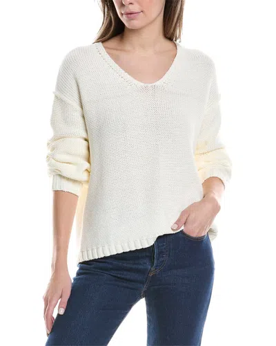 Michael Stars Kendra Relaxed Sweater In White