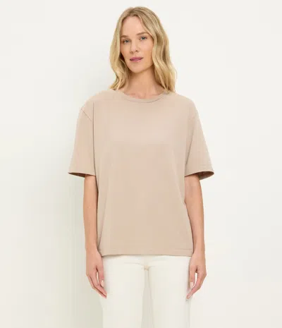 Michael Stars Kennedy Boyfriend Tee In Brown