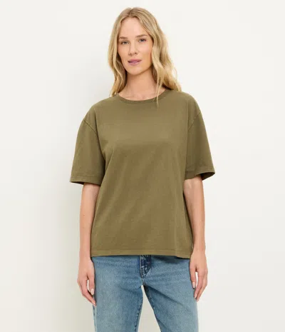 Michael Stars Kennedy Boyfriend Tee In Green