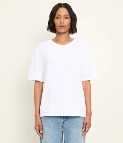 Michael Stars Kennedy Boyfriend Tee In White
